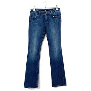 Ann Taylor Loft Curvy Bootcut Jeans Sz 4P